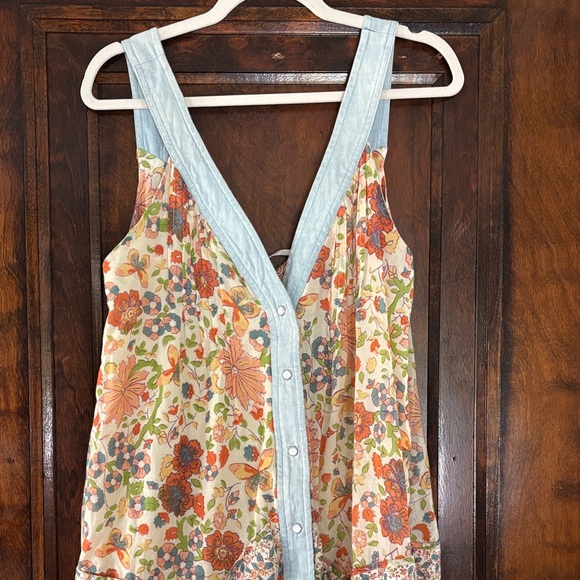 Free People Floral Maxi Dress - Multicolor - Picture 1 of 6